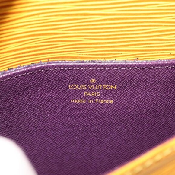 LOUIS VUITTON Epi Saint Cloud PM Shoulder Bag Yellow M52219 LV Auth bs30112 - Picture 10 of 16